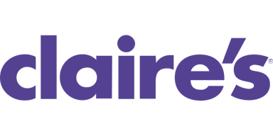 Claire's Purple Fabulous logo