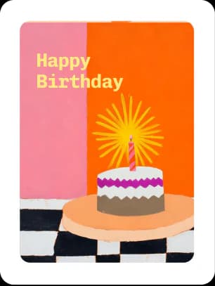 Happy Birthday card